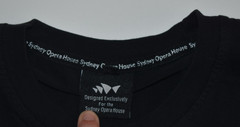 Sydney Opera House Men’s Size M 100% Cotton Black Pocket Shirt Australia