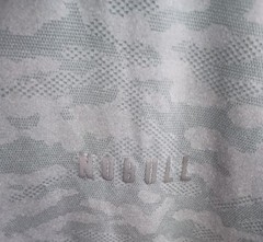 Nobull Polo Shirt Mens Medium Camo Athletic Golf Casual Short Sleeve Stretch USA