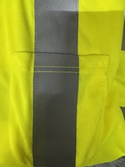 Class 3 Reflective Safety Yellow XL T-Shirt HIGH VIZ Safe Wear Pocket