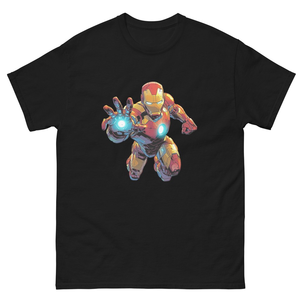 Unisex Iron Man Tee | Marvel Comics | Superhero Shirts | Custom Iron Man Tshirt