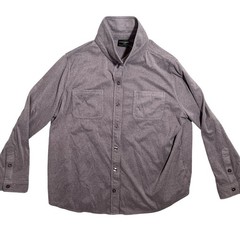 32 Degrees Heat Men’s XL Heather Purple Long Sleeve Button Down Casual Shirt