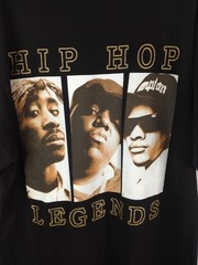 Flying Horse Hip Hop Legends Men’s T Shirt Biggie Smalls Eazy E Tupac Size 3XL
