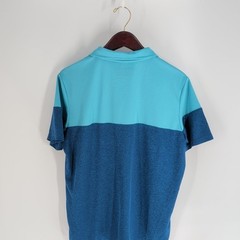 Jutonhdl Cool Dri Premium Sports Wear Classic Polo Shirt Light Teal Blue Size M
