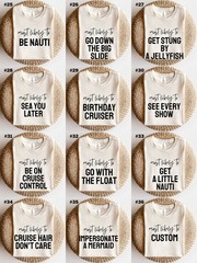 Most Likely to Cruise Shirt Funny Family Matching Cruise Vacation Tee