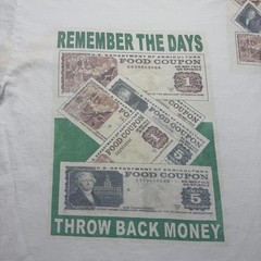 Vintage Remember The Days Food Throw Back Money Advert Graphic T-Shirt 3XLT