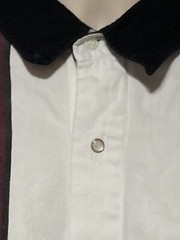 Mens Western Shirt Cumberland Outfitters Size XL Southwest Black Collar