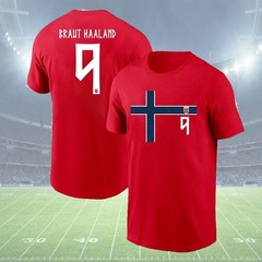 HOT! E.B Haa.land #9 Norway Team WC 2026 Name and Number Gift For Fan