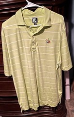 Mens green XL Footjoy Short Sleeve Performance Golf Polo Shirt!