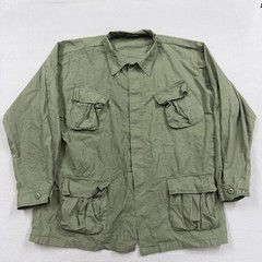 Rothco Shirt Mens XL Green Long Sleeve Button Ripstop BDU Military Workwear