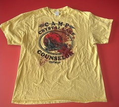 Friday the 13th Crystal Lake Camp Counselor T-Shirt XL Extra Large