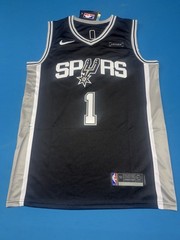 Adult Large Victor Wembanyama San Antonio Spurs #1 Jersey And Shorts Set
