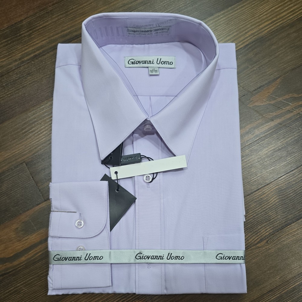 Giovanni Uomo Men’s Size 17 LS Dress Shirt