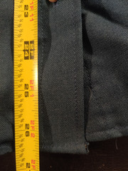Classic Elegance Shirt Size 18 Blue Button Up Cotton Blend Long Sleeve Sears NWT