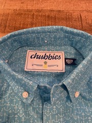 Chubbies ‘The Azure’ Slim Fit Popover Shirt
