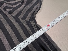 Vintage Versace V2 Classic Striped Long Sleeve Shirt size 16.5/42 L/XL