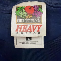 Vintage 90s Fruit Of The Loom T Shirt Mens L Blue Cape May NJ Sailboat Sunset