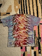 Das Bootleg x Thunder Shout Joy Division Unknown Pleasures Shirt XL