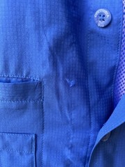 Columbia Fishing Shirt Long Sleeves Blue PFG Omni Shade Men’s XL
