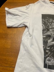 SPRAYGROUND Da Vinci Mona Lisa T-SHIRT White SIZE: Med LIMITED EDITION RARE