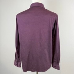 Hart Schaffner Marx Men’s Long Sleeve Button Down Shirt Merlot Wine Size Large