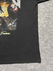 POLO G Black American Rap Artist Shirt Hall Of Fame XL Iced Out Faded Music Tour