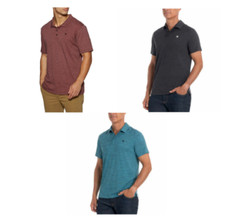 Hurley Men’s Ultra Soft Stretch Moisture Wicking Performance Polo Shirt Variety