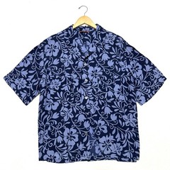 BARENA Venezia Italy Sz 46 Fits S – M Floral Hawaiian Camp Shirt Viscose Relaxed