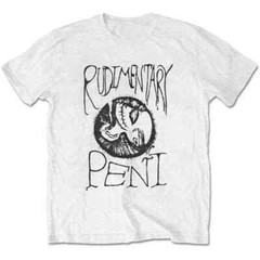HOT RUDIMENTARY PENI Symbol T-Shirt Short Sleeve Cotton White Men S to 5XL