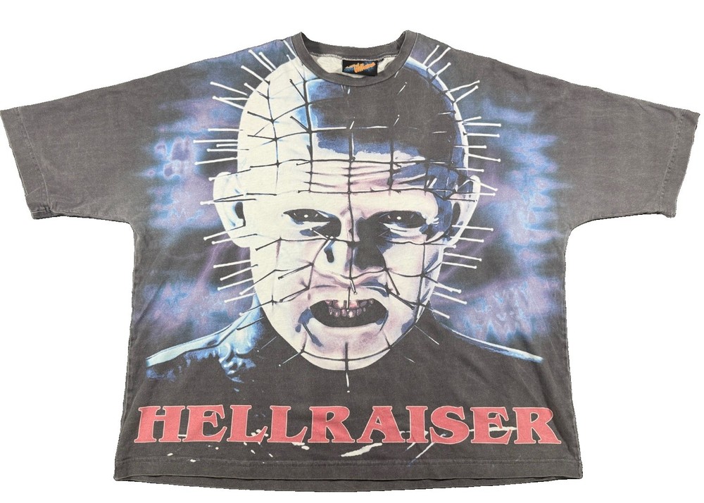 Art for Villains Hellraiser Pinhead All Over Print Graphic T Shirt 3XL Rare