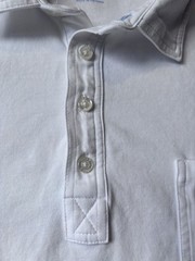 Johnnie O Hangin Out Men’s 4 Button Polo Shirt White Size XXL
