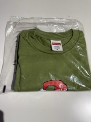 Supreme Grinch Tee Men’s M Green Cotton Jersey Crew Neck Short Sleeve