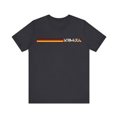 Merkur XR4Ti Badge on German Flag T-Shirt – 1980s Ford Merkur Logo West Germany