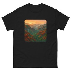 Waimea Canyon Sunrise Hawaii T-Shirt | Island Beach Tee | Pacific Gift