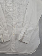 Polo Ralph Lauren Pleated Bib Tuxedo Shirt 15.5/33 Estate Formal Custom Fit Vtg