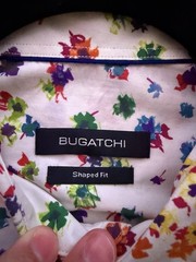 Bugatchi Men’s Uomo Floral Long Sleeve Shirt Size L