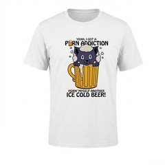 Pourin’ myself another ice cold beer cat shirt