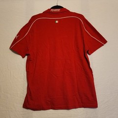Ferrari Scuderia – Puma Polo Shirt – Mens Large – Red – NWOT – Official Ferrari