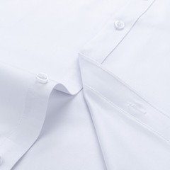 Mens Dress Shirts Luxury Business French Cuff Bamboo Formal Wedding Shirts Tops