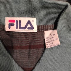 Lot of 4 Mens Golf Polo Shirt Large, Fila, vintage new with tags see description