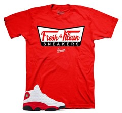 T-Shirt To Match Jordan 13 Chicago AJ13 Cherry | Fresh Klean Sneaker Tee