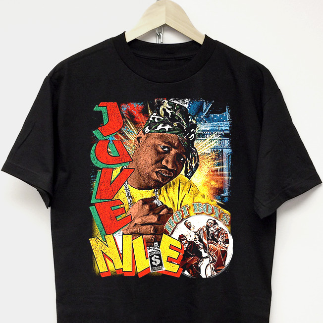 Juvenile T-Shirt vintage 90s cash money rap tee hip hop music streetwear graphic