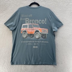 Ford Bronco Goodfellow Shirt Men Extra Large Grey Vintage Style Official License