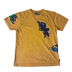 VTG Ice Cream Billionaire Boys Club All Dogs AOP Graphic T-Shirt Rare L