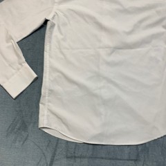 Nautica Slim Fit Dress Shirt Mens Small 14-14.5 32/33 White Formal Business