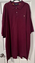 NWT Men’s U.S. POLO ASSN Wine Shirt Size 5XLT