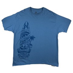 Disney Parks 2XL T-Shirt WDW Surf Company Blue Hanes Shirt