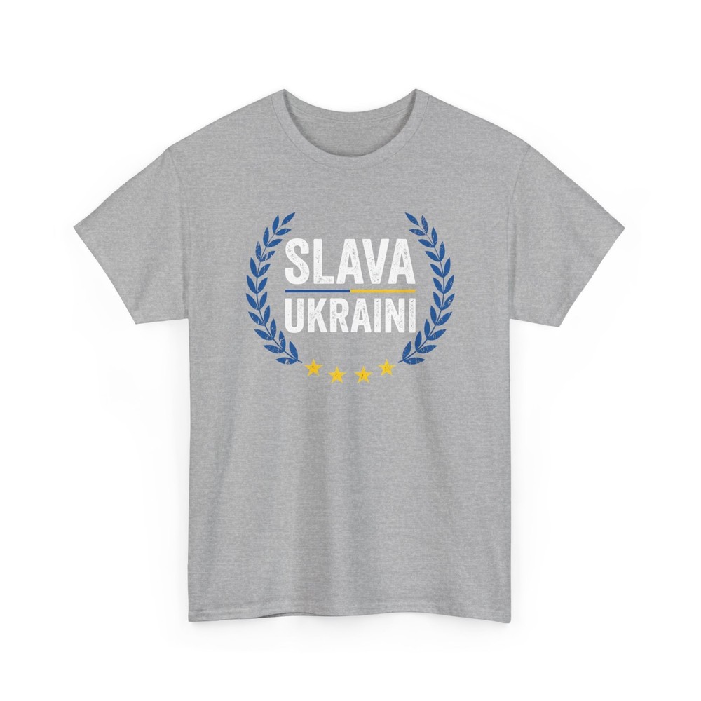 Slava Ukraini Ukraine Ukrainian Flag Support Ukraine Unisex Tshirt