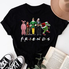 Friends Christmas Shirt, Christmas Movie Shirt, Grinch Christmas Party Shirt