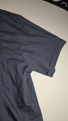 2XL 18-18.5 Mens Omega Italy Dress Shirt with 4 front Pockets