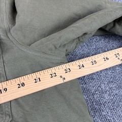 Patagonia Insulated Fjord Flannel Jacket Mens Large Basin Green 20385 Button Up